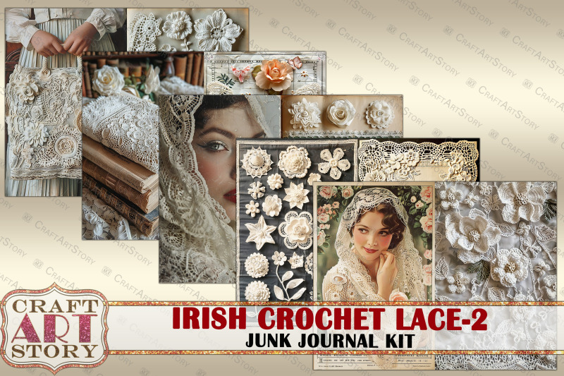 irish-crochet-lace-2-junk-journal-kit-home-crafts-picture