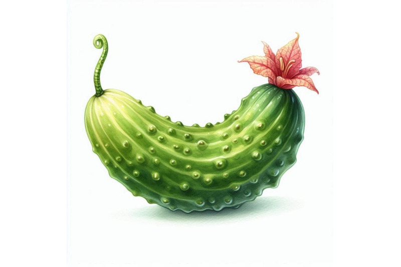 watercolor-cucumber