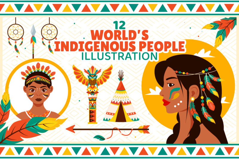 12-world-indigenous-people-day-illustration