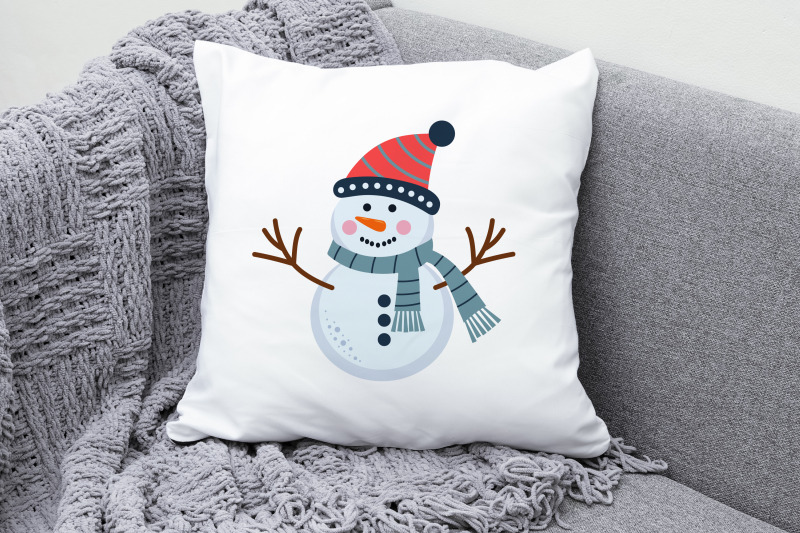 cute-snowmen-set