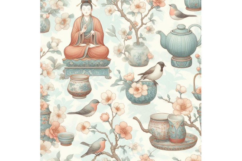 chinese-watercolor-seamless-pattern