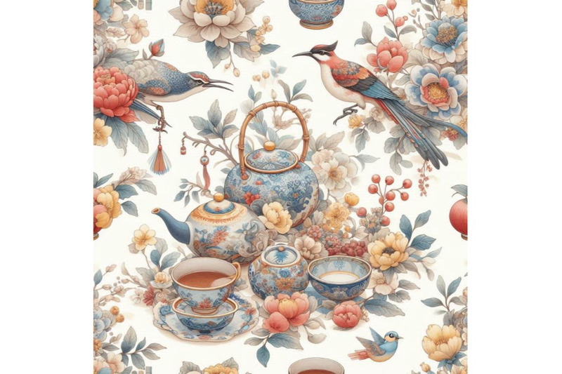 chinese-watercolor-seamless-pattern