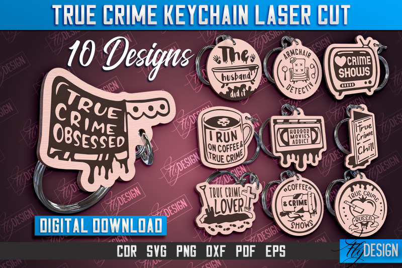 true-crime-keychain-bundle-criminal-show-detective-cnc-file