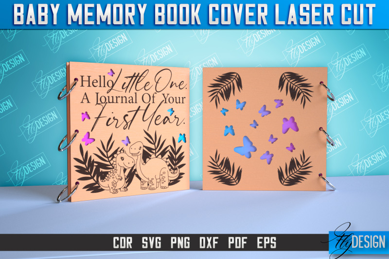 baby-memory-book-cover-memory-album-cover-cnc-file