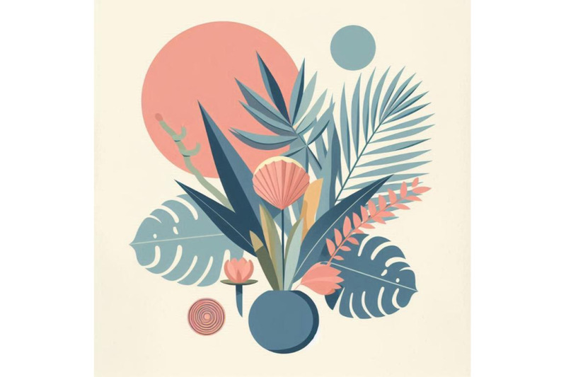 minimal-tropical-art