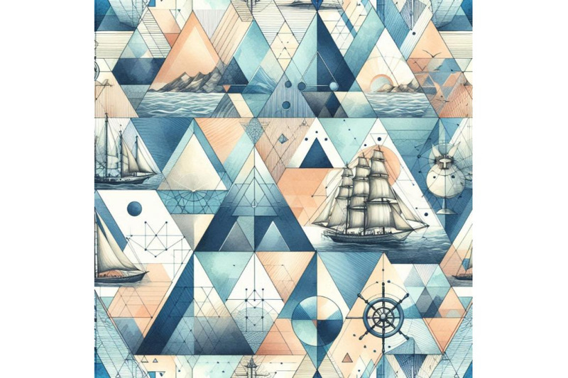 abstract-geometric-background-in-marine-style