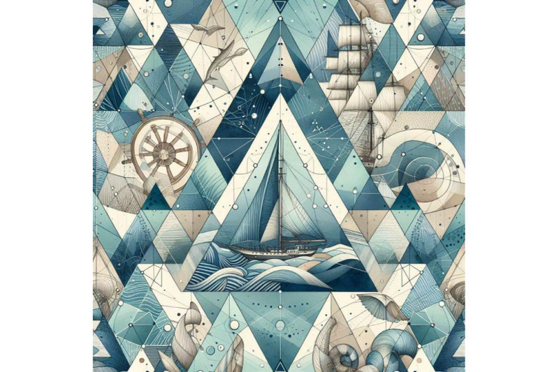 abstract-geometric-background-in-marine-style