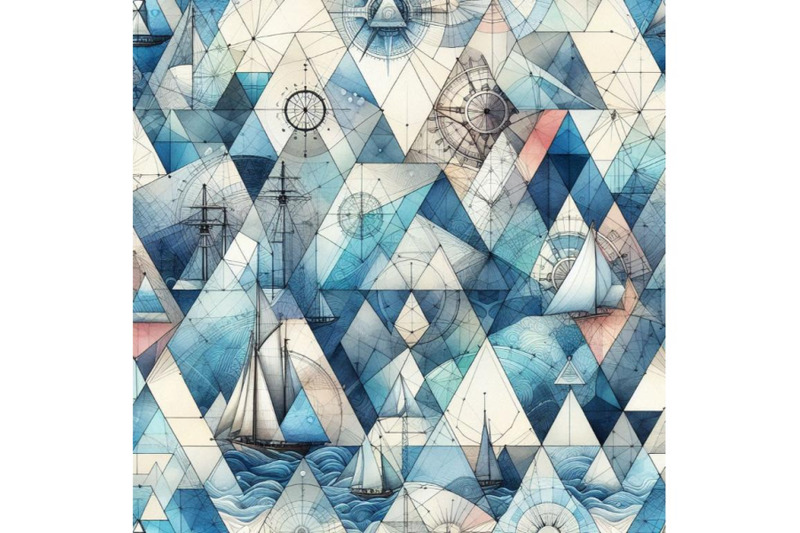 abstract-geometric-background-in-marine-style