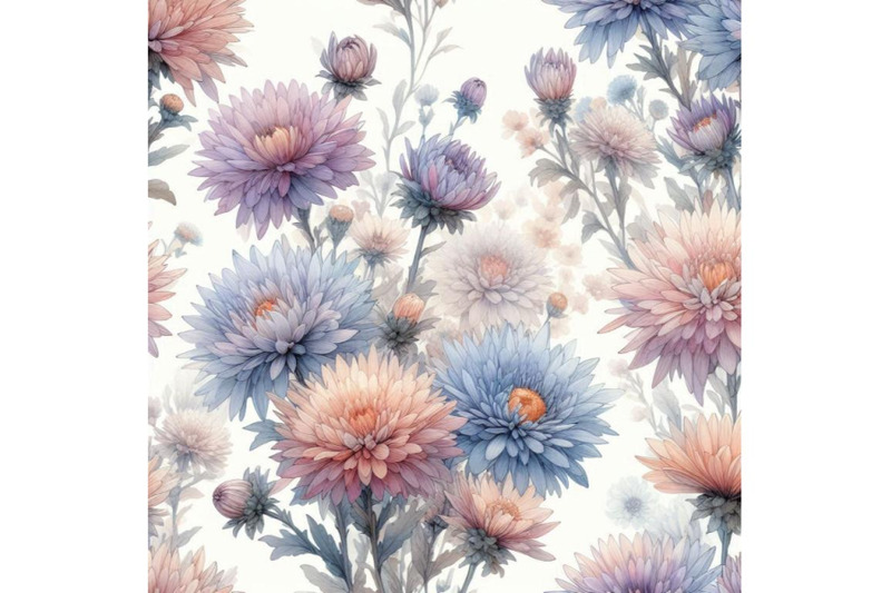 watercolor-aster-seamless-pattern