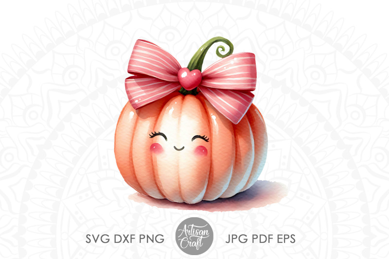 pumpkin-with-pink-coquette-bow-kawaii-art-kawaii-fall