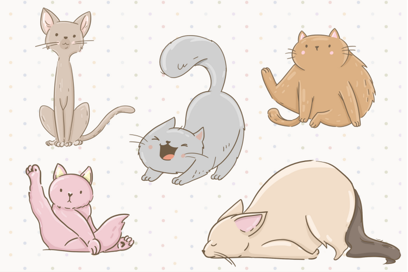 funny-cat-clipart-collection