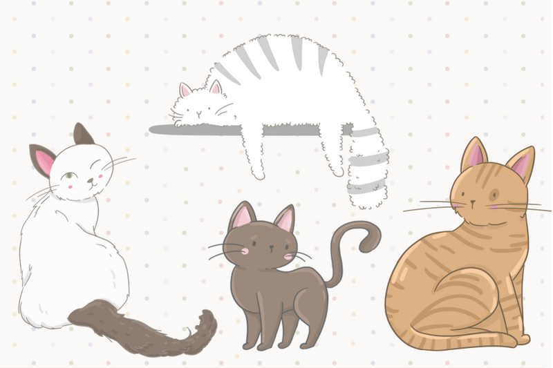 funny-cat-clipart-collection