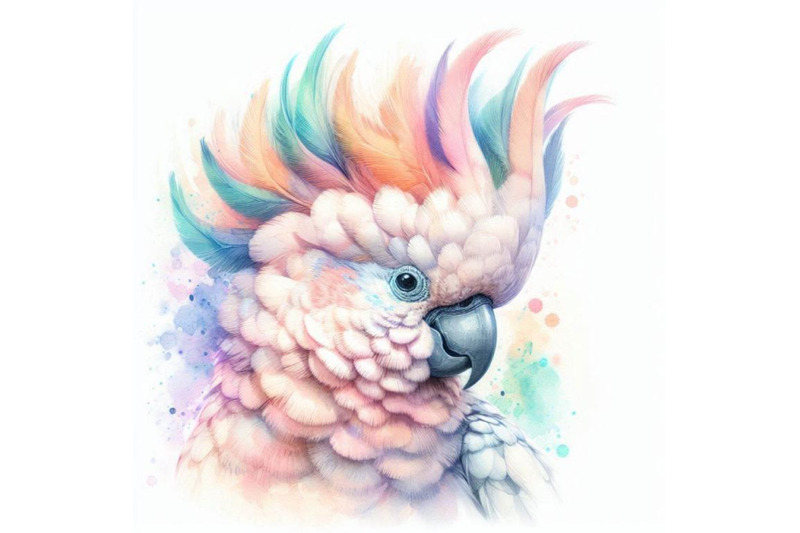 watercolor-australian-cockatoo