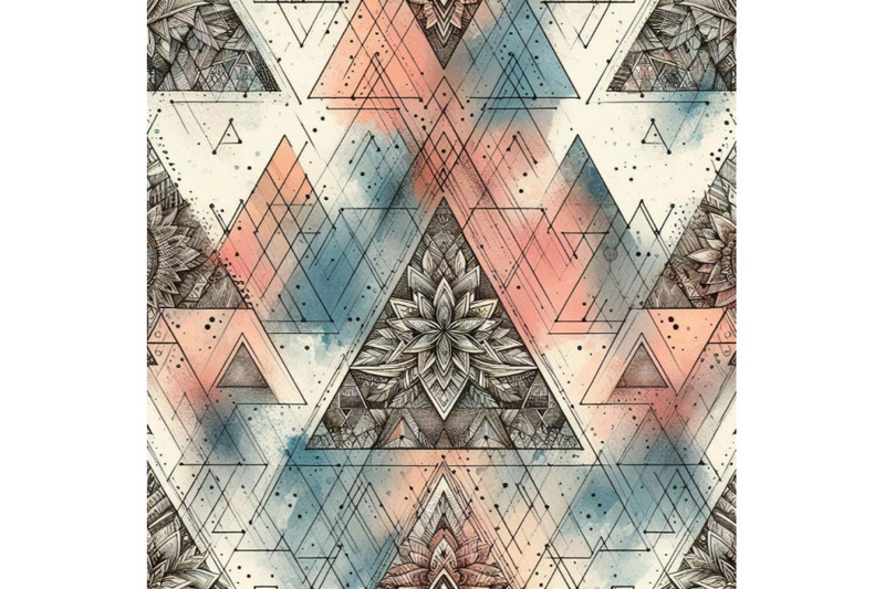 triangle-seamless-pattern-with-grunge-and-w