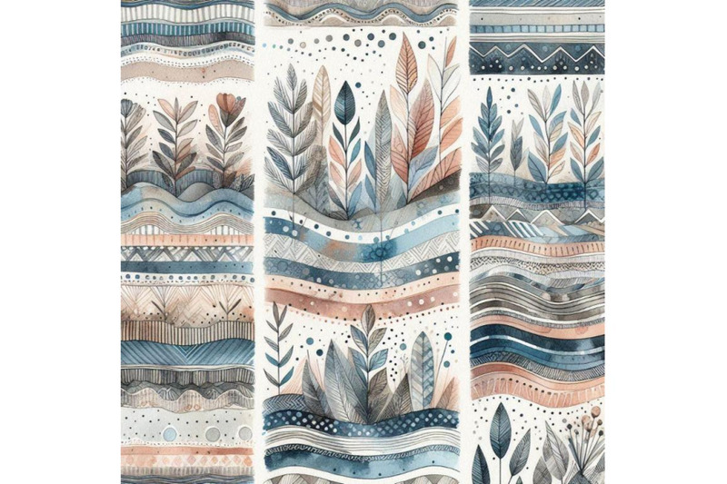 watercolor-textured-striped-seamless-pattern