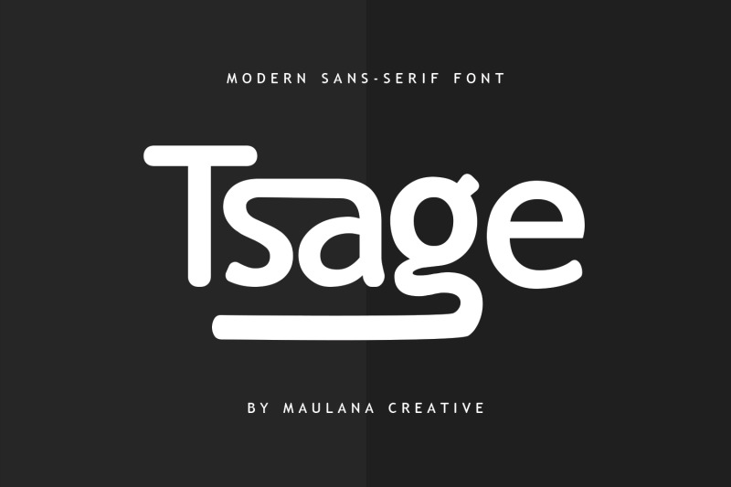 tsage-display-font