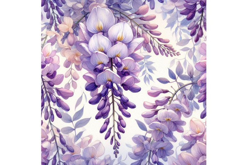 wisteria-flower-watercolor-wisteria-seamless-pattern