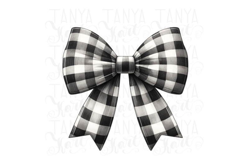 christmas-buffalo-plaid-bow-digital-print-diy-heat-transfer