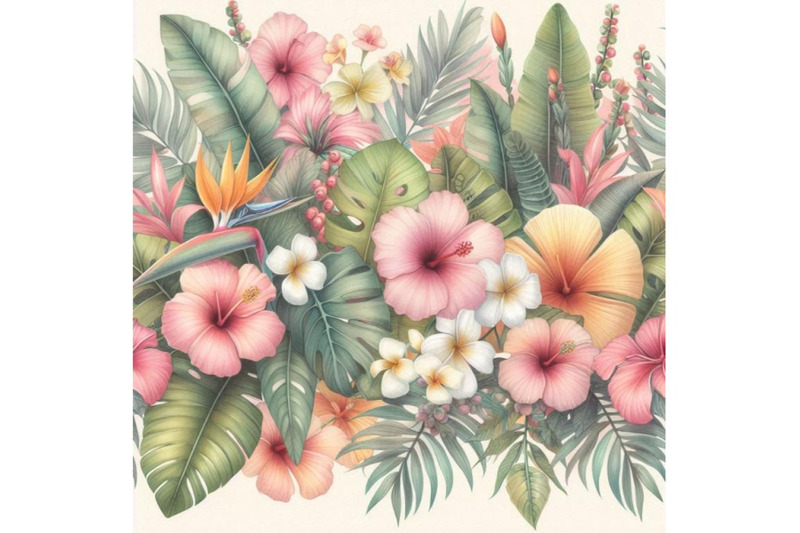 watercolor-tropical-summer-seamless-patter