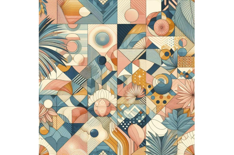 abstract-summer-geometric-seamless-patt