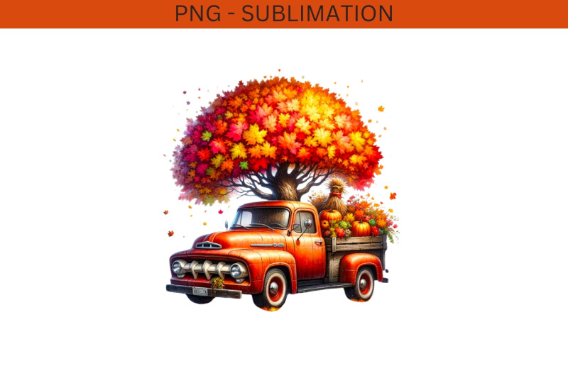 autumn-truck-png-digital-prints-sublimation-print-crafting