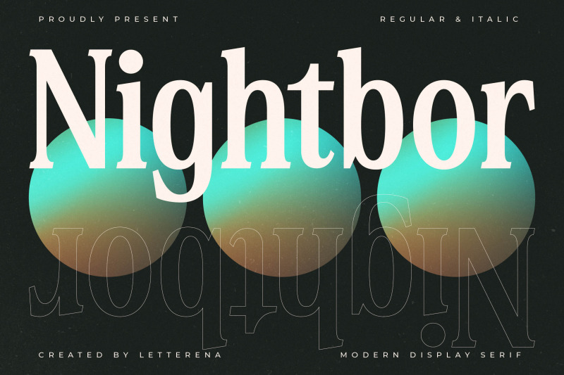 nightbor-modern-display-serif