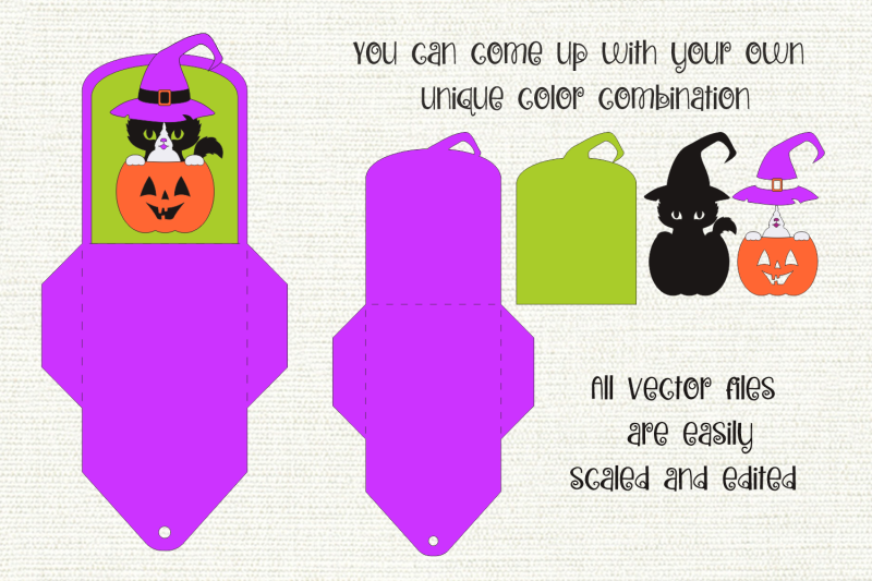 black-cat-and-pumpkin-halloween-gift-card-holder-paper-craft-templ