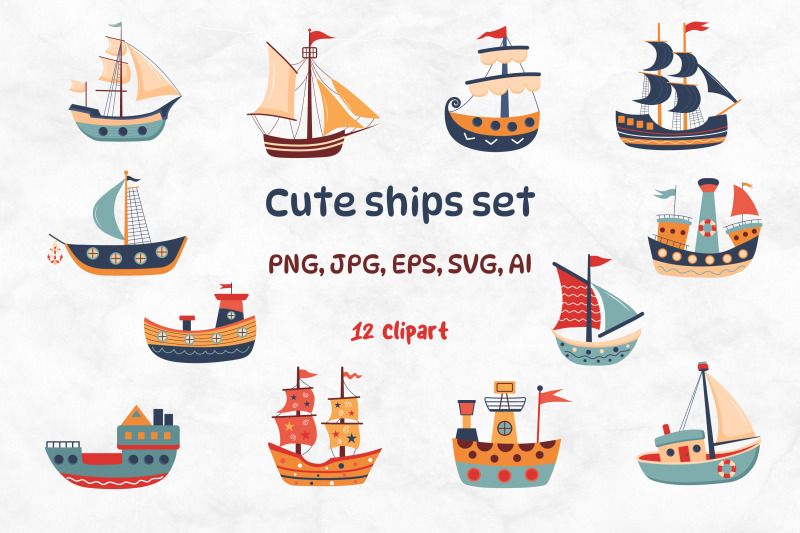 cute-ships-set