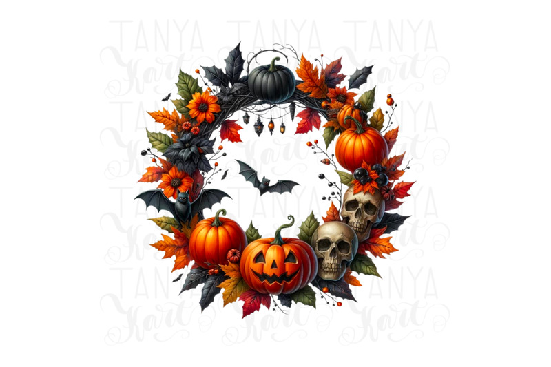 halloween-wreath-png-designs-digital-prints-for-crafting-and-card-mak