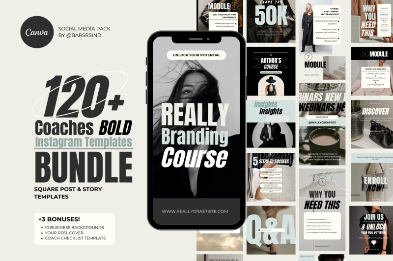 coaches-bold-instagram-templates-bundle