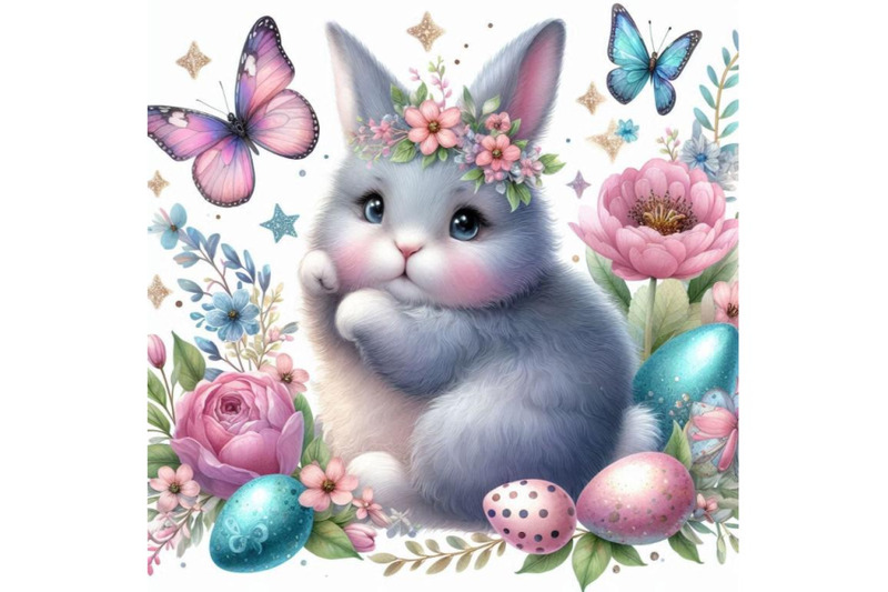 beautiful-watercolor-ai-butterfly-bunny-adorable-wo