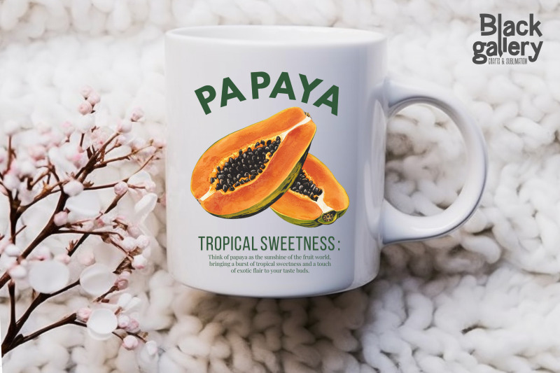 vintage-papaya-fruit-png