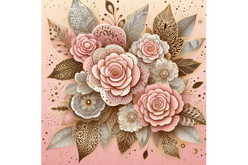 creative-leopard-rosettes-background-in-gold-foil-pastel-pink-colors