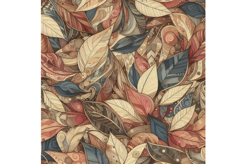 abstract-seamless-pattern-of-autumn-leaf-filled