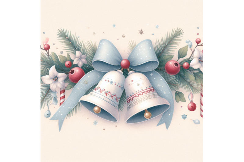 watercolor-background-with-christmas-bell-dec