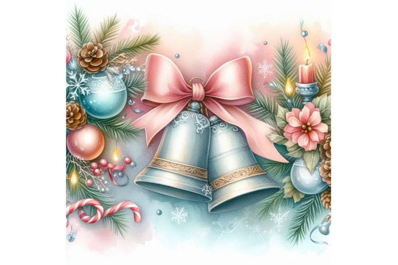 watercolor-background-with-christmas-bell-dec