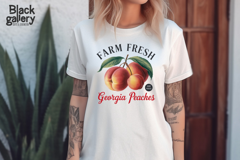 georgia-peaches-fruit-png-sublimation