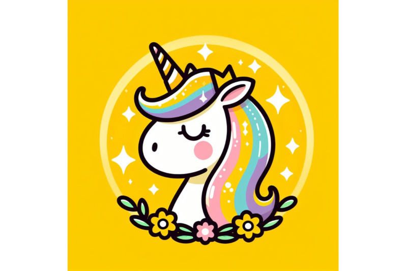 cute-unicorn-cartoon-horse