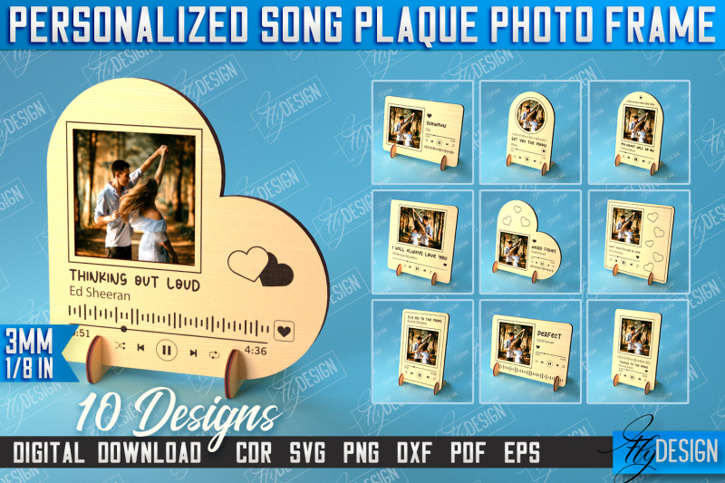 personalized-song-plaque-photo-frame-bundle-gift-idea-favorite-song