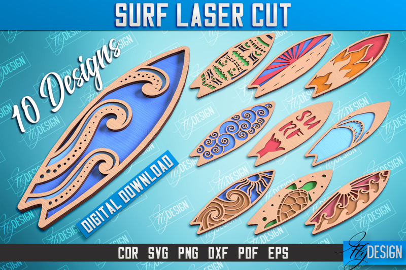 surf-laser-cut-bundle-wooden-surfboards-3d-surf-summer-design