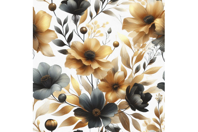 abstract-watercolor-golden-and-black-flowers-s