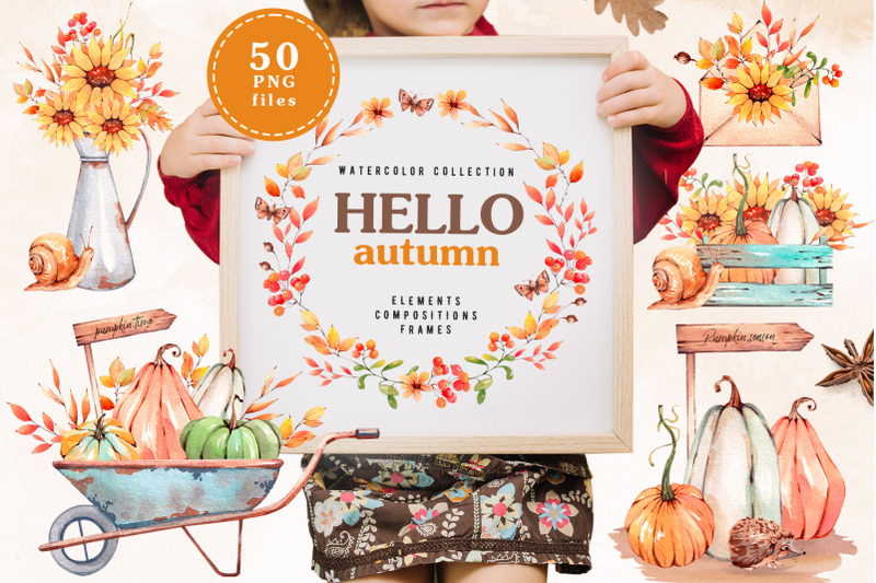 hello-autumn-watercolor-set