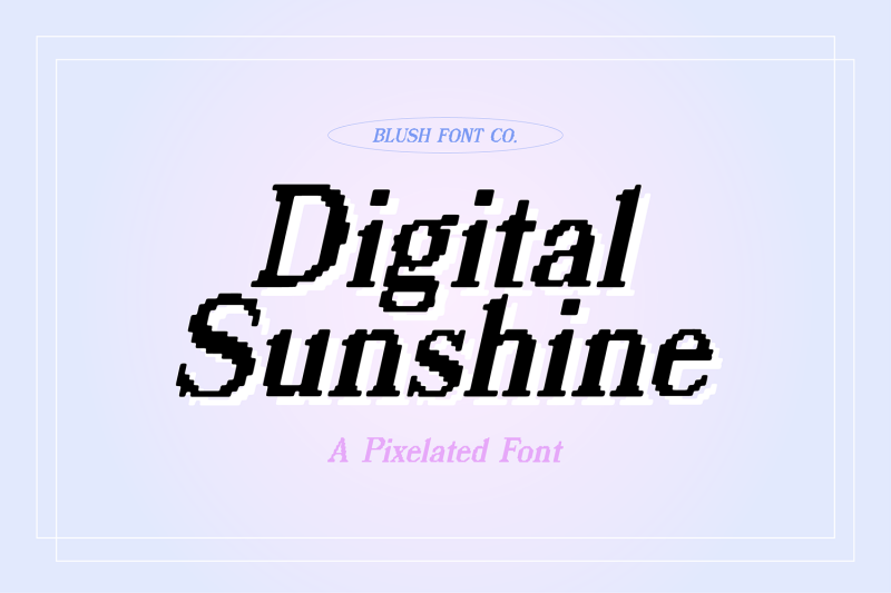 digital-sunshine-pixelated-font