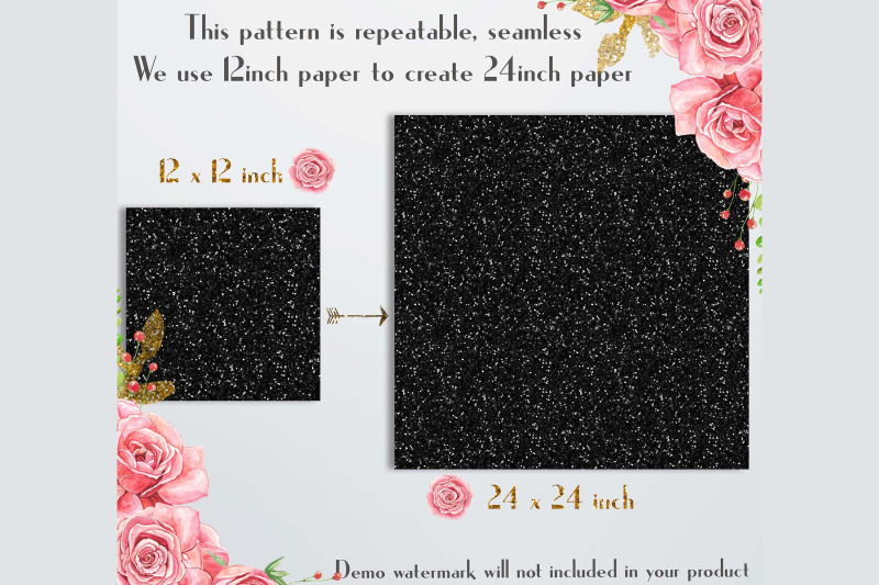 16-seamless-black-glitter-digital-papers