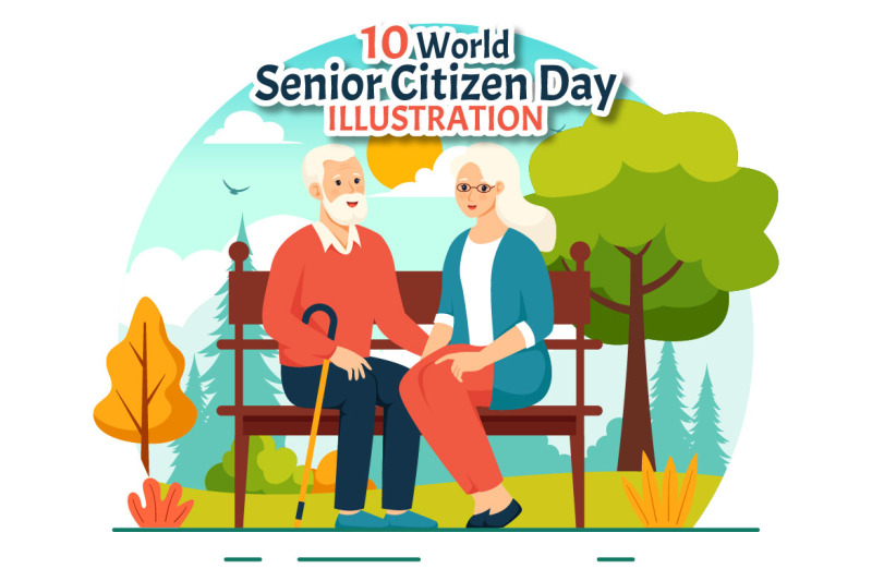 10-world-senior-citizen-day-illustration