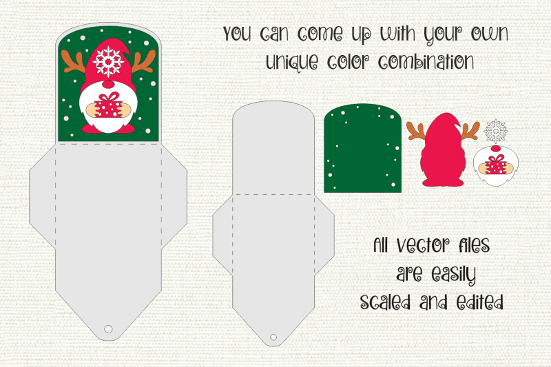 christmas-gnome-gift-card-holder-paper-craft-template