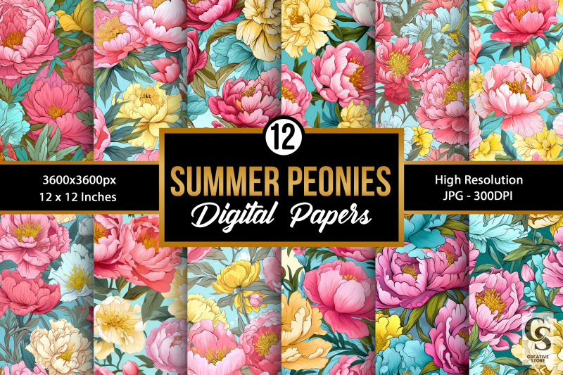 summer-peony-flowers-digital-papers