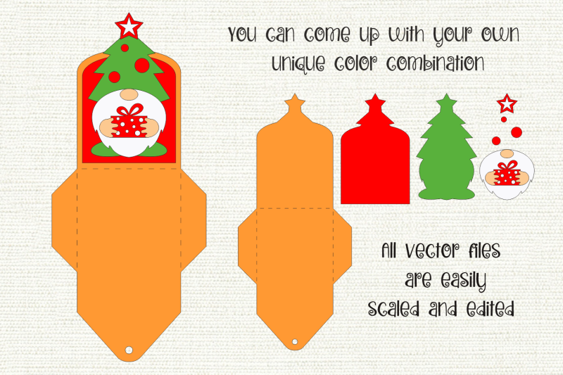 christmas-gnome-with-firtree-gift-card-holder-paper-craft-template