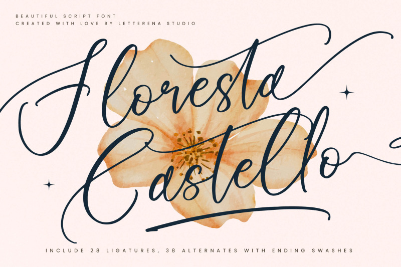 floresta-castello-beautiful-script-font