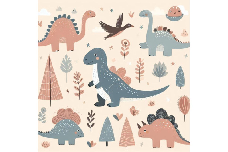 cute-cartoon-dinosaurs-poster-in-scan